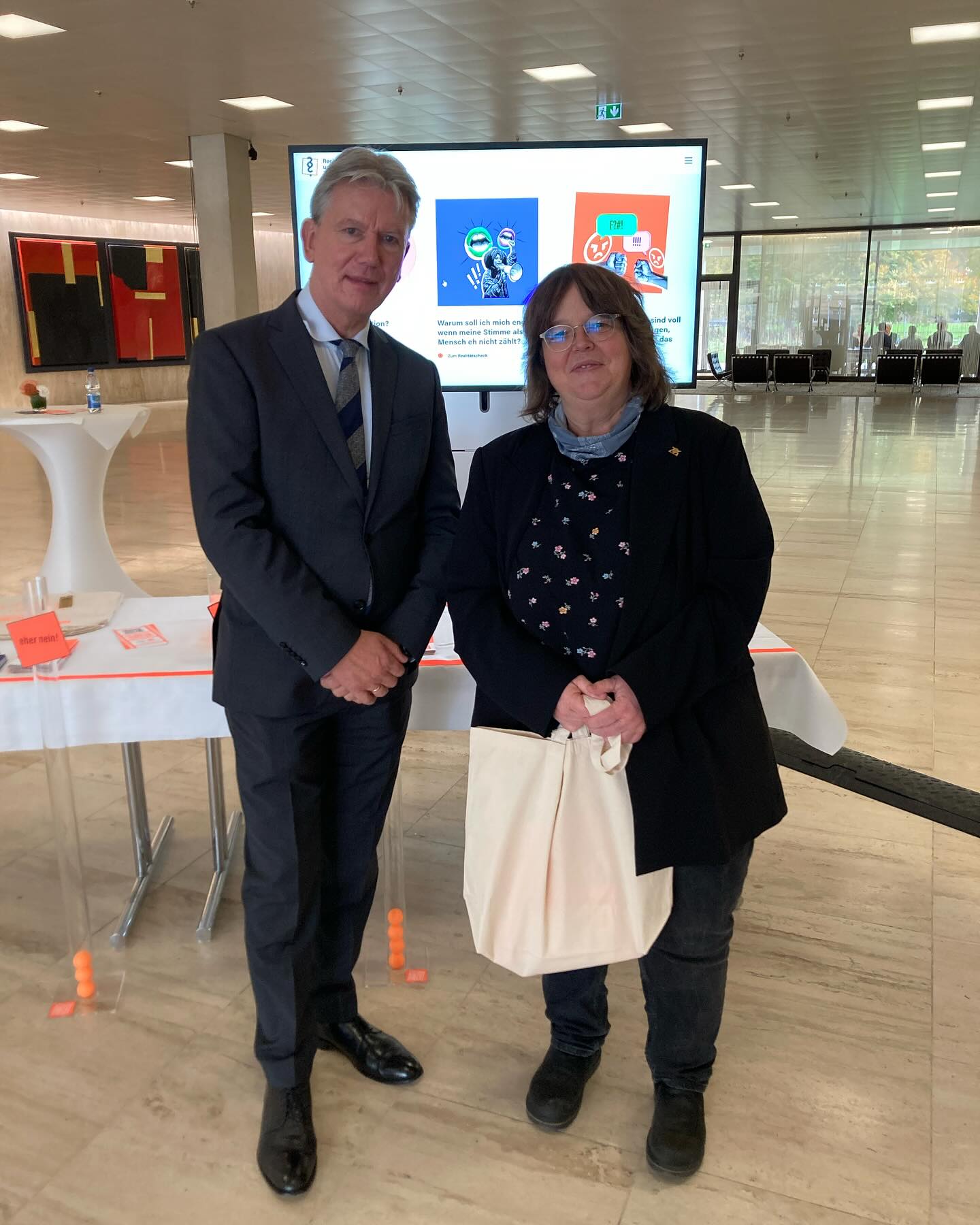 Austausch mit der Stiftung Forum Recht