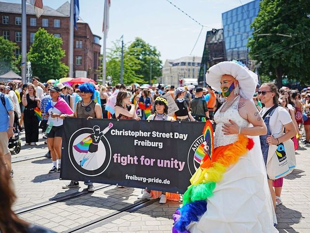 16.000 beim CSD Freiburg: ein starkes Zeichen für Vielfalt und Toleranz